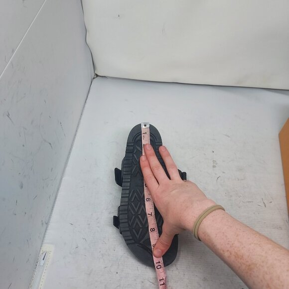 LOUIS VUITTON Black LV Monogram Bom Dia Flat Slide Sandal - Picture 8 of 14